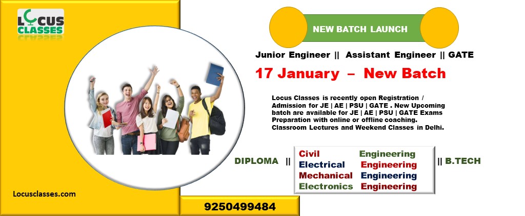 Dear Students and Parents All of you are informed that New batch start From 17 January 2024 Offline Coaching / ON Line Coaching Register Now Visit :- https://locusclasses.com/ 4 to 6 hr. Class Room weekly test ( hindi & English ) Test Series ( Off Line & On Line ) Doubt Class Hindi + English Class Room Lecture Backup Classes ( App ) Classes Provided ( Offline & Online Mode ) Question Bank ......... Many More ........Visit - https://locusclasses.com/ ( Uttam Nagar )