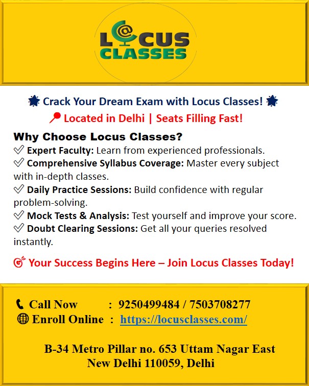 oin RRB ALP CBT 2 Batch Offline & Online Mode | Join Best RRB ALP Coaching In Delhi | Locus Classes 